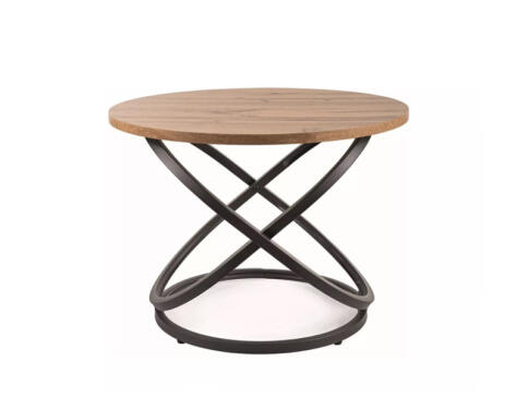 Стол журнальный SIGNAL EOS D дуб артизан/черный