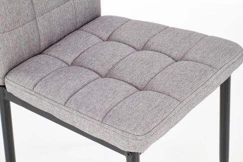 Стул HALMAR K292 серый/черный