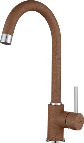 Смеситель для кухни GRANFEST 3650 терракот