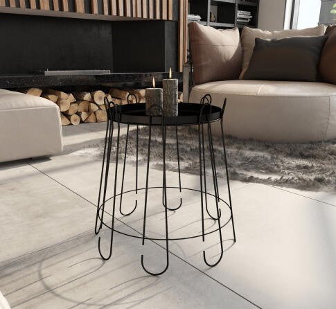 Стол журнальный Sheffilton SHT-CT6 артикул SHT-СЖ16 черный муар