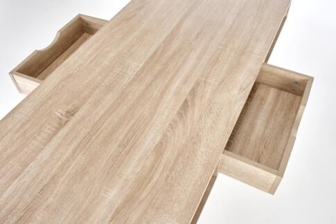 Стол компьютерный HALMAR B48 дуб сонома/белый