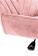 Кресло компьютерное HALMAR RICO розовый/хром
