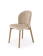 Стул HALMAR BASSO бежевый/орех светлый