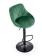 Стул барный HALMAR H101 темно-зеленый/черный