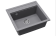 Мойка кухонная AQUASANITA Rock SQR 101 202 AW alumetallic