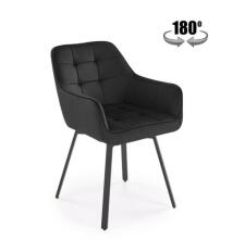 Стул HALMAR K588 черный/черный