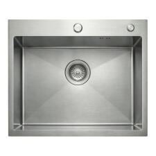 Кухонная мойка из нержавейки BLANTEK FS-5848S Brushed ECO