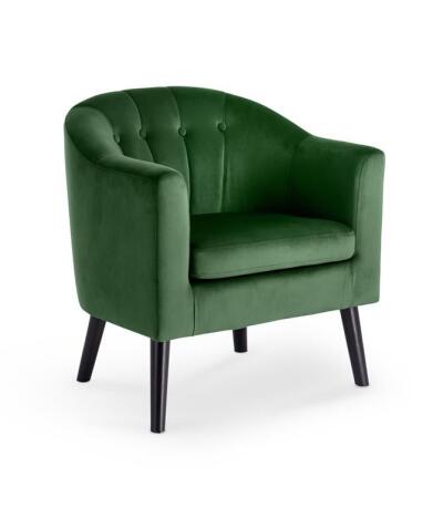 Кресло HALMAR MARSHAL темно-зеленый/черный