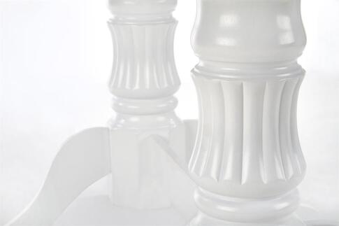 Стол обеденный HALMAR JOSEPH белый/белый 150-190/90