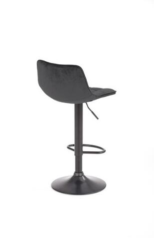 Стул барный HALMAR H95 серый/черный