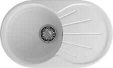 Кухонная мойка GRANFEST RONDO R-750L иней