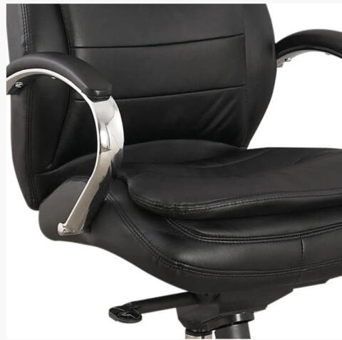 Кресло компьютерное SIGNAL Q-154 черный/кожа