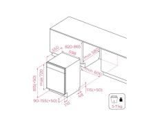 Посудомоечная машина TEKA DFI 46720