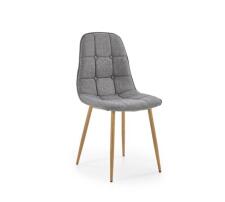 Стул HALMAR K316 серый/дуб медовый