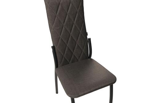 Стул ВВР Румба бурый/черный, рогожка