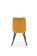 Стул HALMAR K561 горчичный/черный