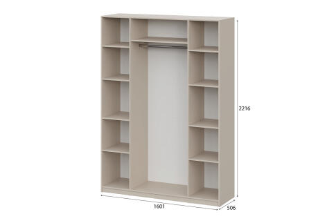 Шкаф NN Мебель ШК 5 (1600) Серия 2 Меланж