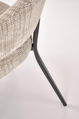 Стул HALMAR K609 бежевый/черный