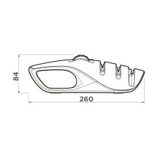 Точилка для ножей OMOIKIRI UN-01-OL