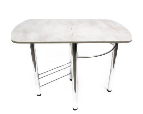 Стол ВВР Пристенный Камень светлый, ЛДСП