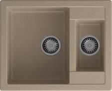 Кухонная мойка GRANFEST QUADRO Q-610K песочный