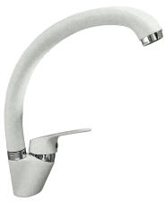 Смеситель для кухни GRANFEST QUARZ Z-3323 белый