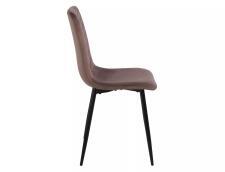 Стул SIGNAL DAREN Velvet Bluvel 38 капучино/черный Стул SIGNAL DAREN Velvet Bluvel 38 капучино/черный