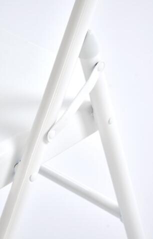 Стул HALMAR K565 белый, складной