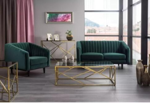 Кресло SIGNAL ASPREY 1 Velvet Bluvel 78 зеленый/венге