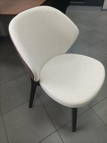 Стул HALMAR K583 бежевый/коричневый/орех