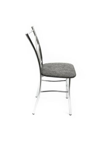 Стул ВВР Соната серый/хром, рогожка
