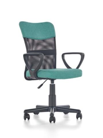 Кресло компьютерное HALMAR TIMMY бирюзовый/черный