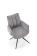 Стул HALMAR K579 серый/черный, поворотный