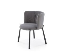 Стул HALMAR K531 серый/черный