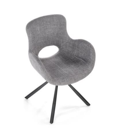 Стул HALMAR K475 серый/черный