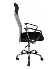 Кресло компьютерное SIGNAL Q-025 серый/черный