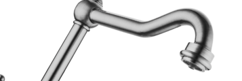 Смеситель для кухни Omoikiri Tottori-SI античное серебро