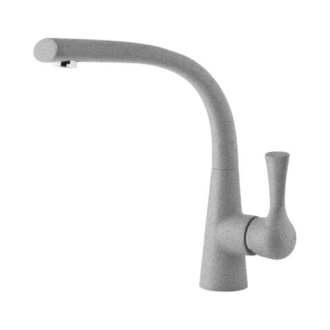 Смеситель для кухни GRANFEST 3723 серый