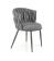 Стул HALMAR K516 серый/черный