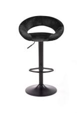 Стул барный HALMAR H102 черный/черный