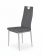 Стул HALMAR K202 серый/хром
