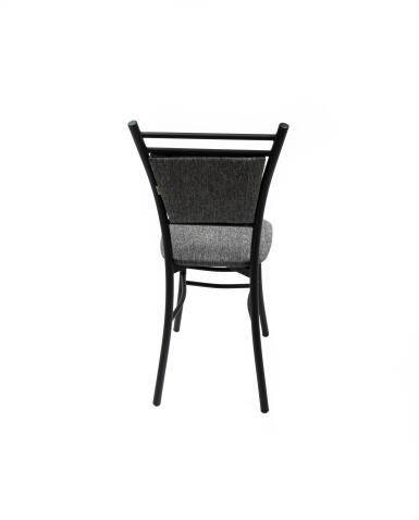 Стул ВВР Мажор серый/черный, рогожка