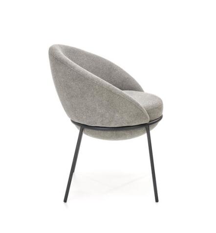 Стул HALMAR K482 серый/черный