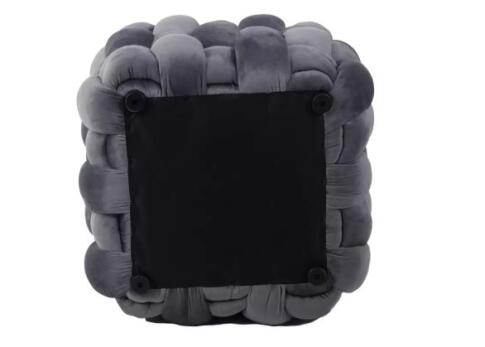 Пуф SIGNAL FARIS Velvet серый