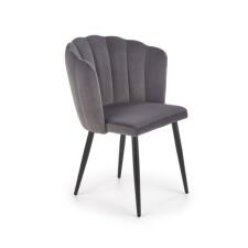 Стул HALMAR K386 серый/черный