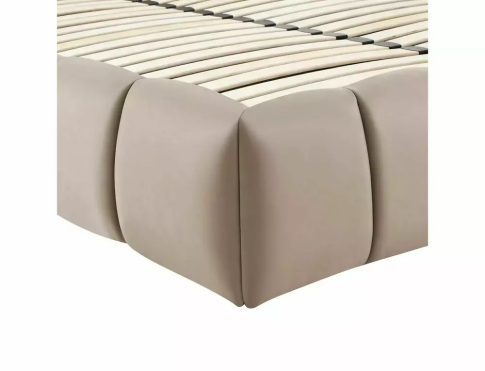 Кровать SIGNAL PARMA Velvet Bluvel 40 темно-бежевый 140/200