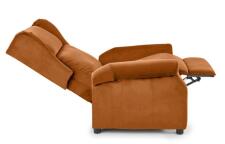 Кресло HALMAR AGUSTIN 2 раскладное, корица