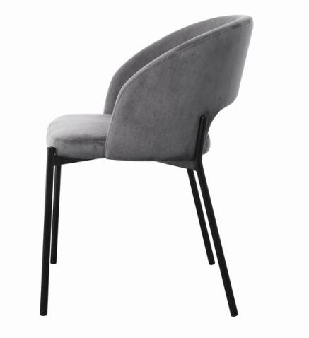 Стул HALMAR K455 серый/черный