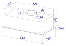 Вытяжка ZORG TECHNOLOGY CLASSICO 1030 52 M белая