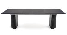 Стол обеденный HALMAR BOLERO черный дуб/черный 160-250/90